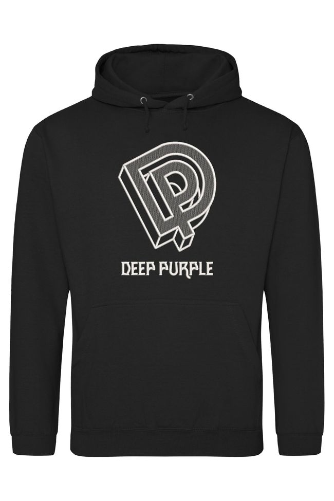 Худі з вишивкою "Perfect Strangers, Deep Purple es", чоловіче, чорне, XS, Embroshop HM010M-0100 фото