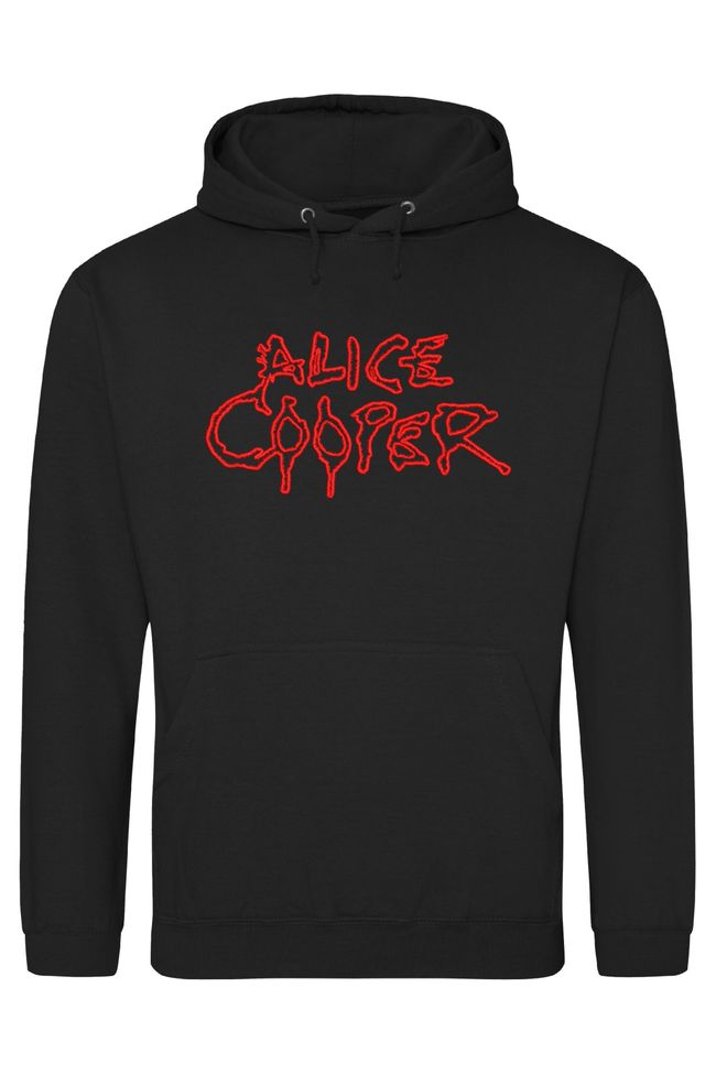 Худі з вишивкою "Alice Cooper es", чоловіче, чорне, XS, Embroshop HM021M-0100 фото