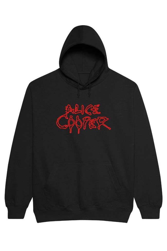 Худі з вишивкою "Alice Cooper es", чоловіче, чорне, XS, Embroshop HM021M-0100 фото