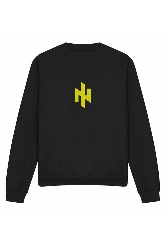 Світшот з вишивкою "Ідея Нації"v2(y), чоловічий, чорний, M, Embroshop ua052m-s013 фото