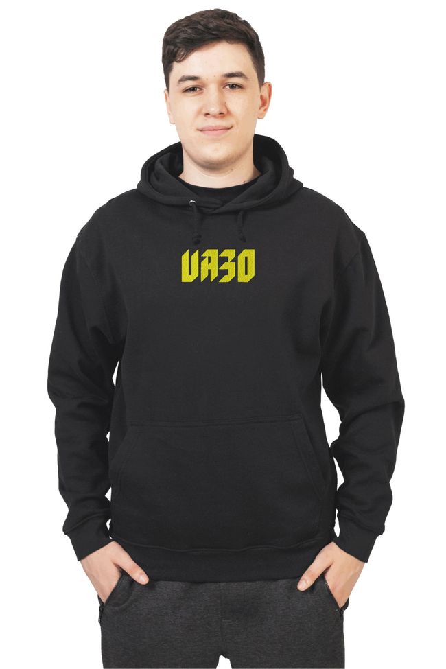 Худі з вишивкою "Кіберцентр UA30"(y), чоловіче, чорне, XS, Embroshop HU039M-0100 фото