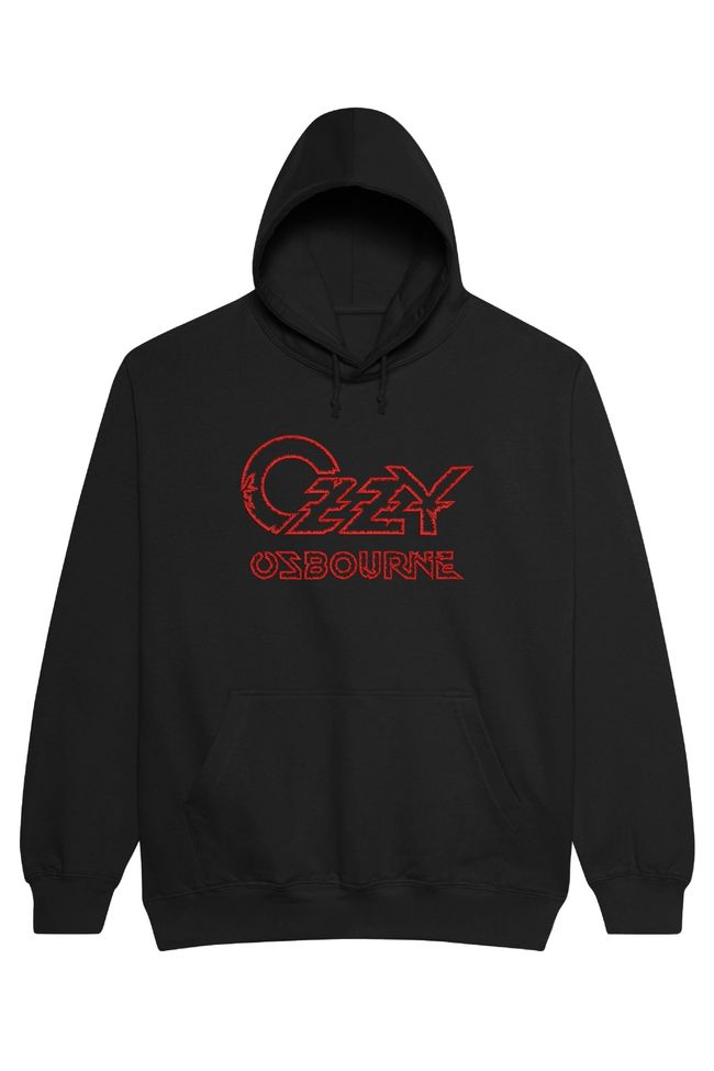 Худі з вишивкою "Ozzy Osbourne es", чоловіче, чорне, XS, Embroshop HM018M-0100 фото