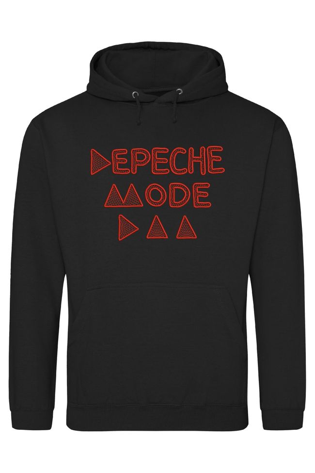 Худі з вишивкою "Delta Machine, Depeche Mode es", чоловіче, чорне, XS, Embroshop HM002M-0100 фото