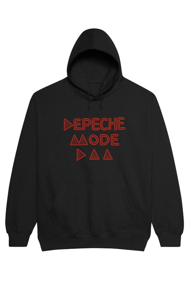 Худі з вишивкою "Delta Machine, Depeche Mode es", чоловіче, чорне, XS, Embroshop HM002M-0100 фото