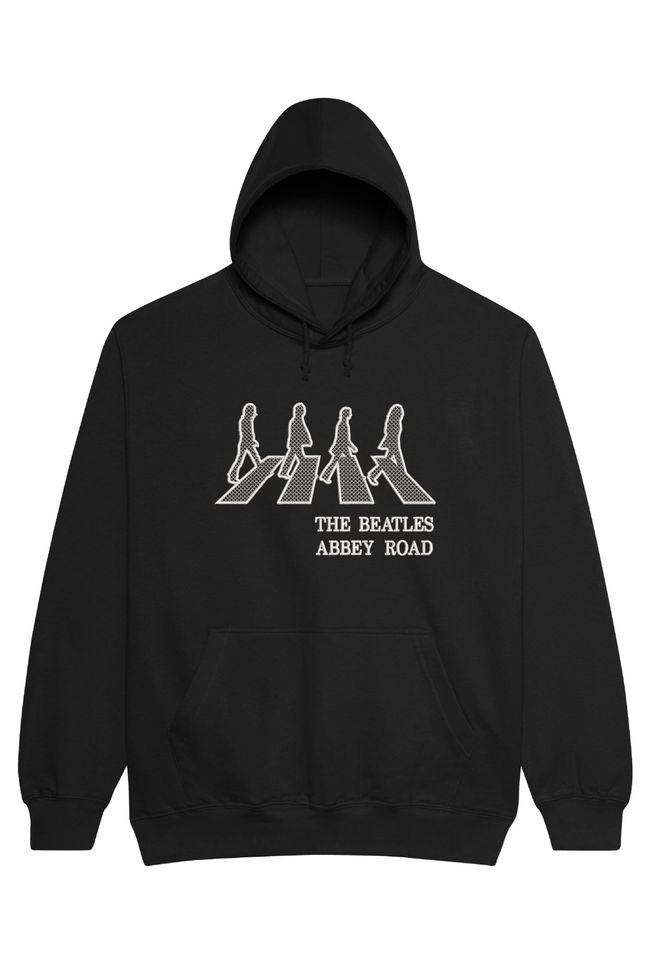 Худі з вишивкою "Abbey Road, The Beatles es", чоловіче, чорне, XS, Embroshop HM001M-0100 фото