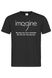 Футболка з вишивкою "Imagine, John Lennon es", чоловіча, чорна, M, Embroshop FM014MP-0102 фото 2