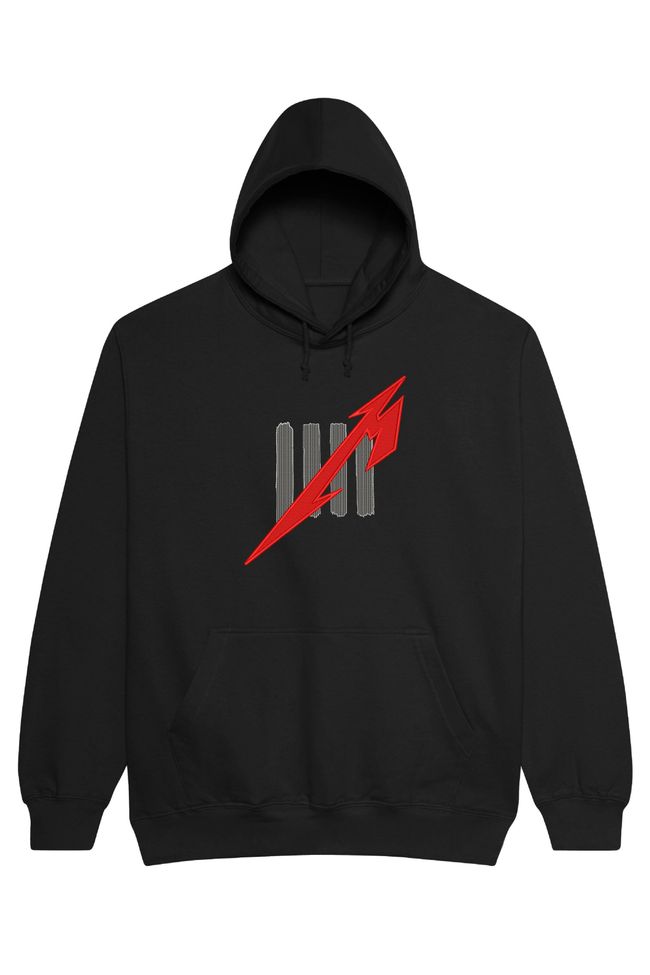 Худі з вишивкою "Fifth Member, Metallica es", чоловіче, чорне, XS, Embroshop HM007M-0100 фото