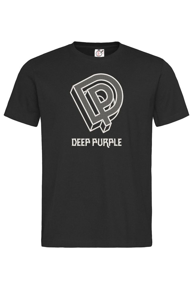 Футболка з вишивкою "Perfect Strangers, Deep Purple es", чоловіча, чорна, M, Embroshop FM010MP-0102 фото