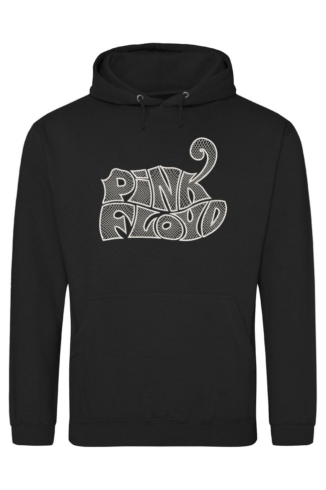 Худі з вишивкою "Pink Floyd es", чоловіче, чорне, XS, Embroshop HM003M-0100 фото